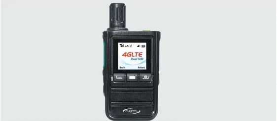 วิทยุ POC 4G LTE Dual SIM ที่ให้เช่า หน้าจอแสดง 4GLTE